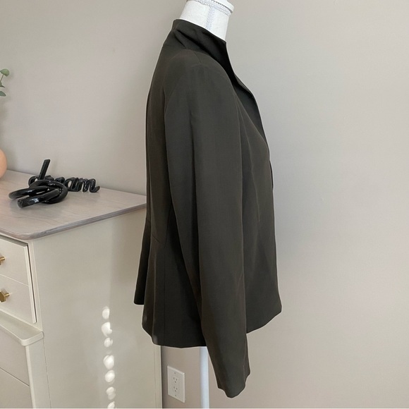 Eileen Fisher Wool Open Front Blazer size S - Picture 6 of 10